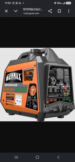 Dual Fuel Generator Inverter 4300w