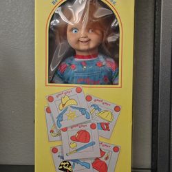 Good Guys Doll 
Child’s Play 2 Chucky Doll  Collectible Doll by Trick or Treat Studios The Officially Licensed One-To-One Scale