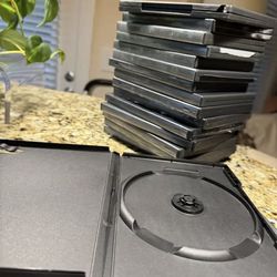 Stack of Empty DVD/ CD Cases - FREE