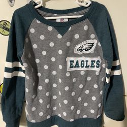 philadelphia eagles sweatshirt size 6t
