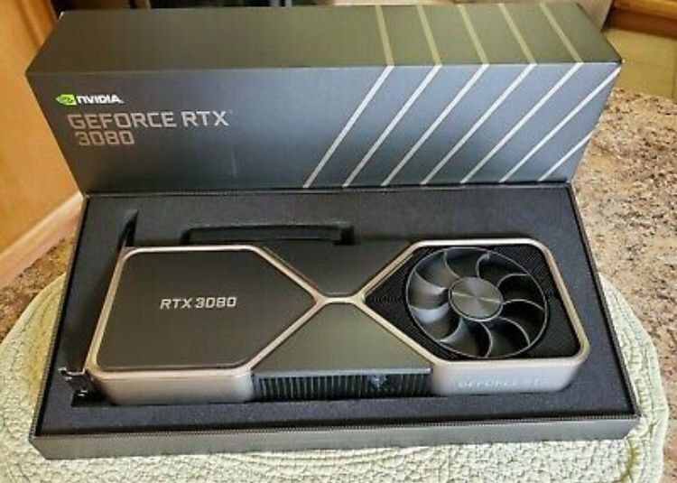 NVIDIA GeForce RTX 3080 FE Founders Edition 10GB GDDR6X GPU