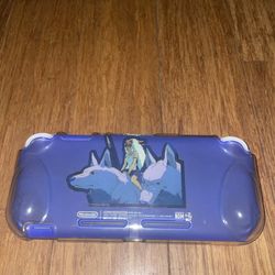 Switch Lite with case + screen protector