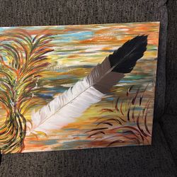 Artwork, Beautiful Feather