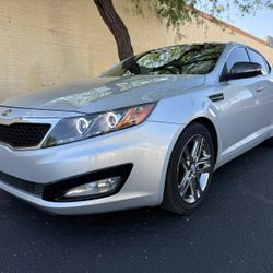 2013 KIA OPTIMA EX, TWO OWNERS CAR, LOW MILES, CLEAN AUTO-CHECK, GREAT ON GAS, FINANCE AVAILABLE 🚘