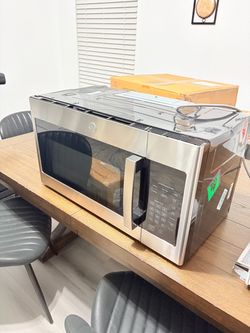 GE Stainless Steel Over-the-Range Microwave