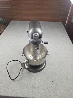 KitchenAid Professional 600 Stand Mixer 6 Qt 575W KP26M1XPM Dark Pewter TESTED