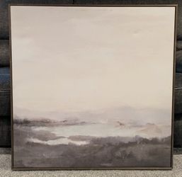 Large Abstract Landscape Canvas Art