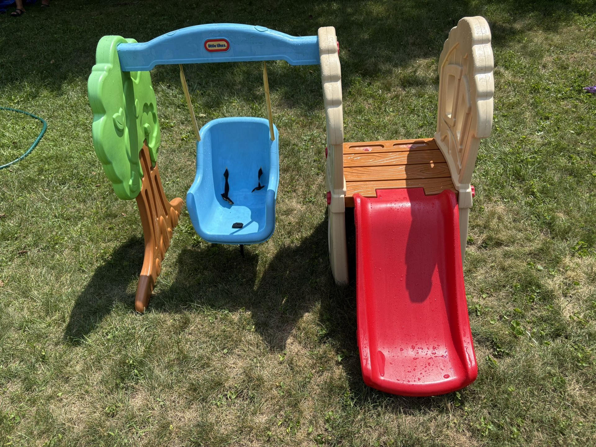 Little Tikes Hide and Seek Climber and Swing Playset