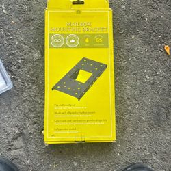 Mail Box Mounting Bracket 
