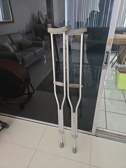 used crutches
