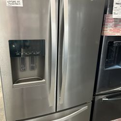 French Door, Stainless Steel Fridge