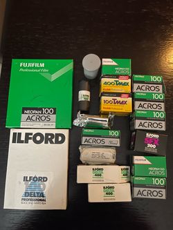 Mixed Lot of Black & White Film