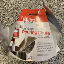 Universal Pouring Chute for Mixers