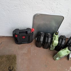 Oil Drain Container + drip tray