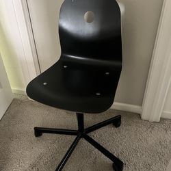IKEA Black VOGSBERG / SPORREN Desk Chair