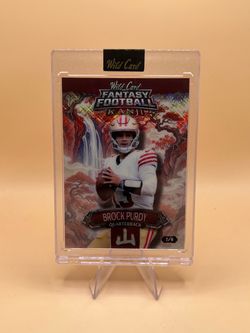 Brock Purdy wild card 1/4🔥
