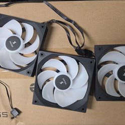 3x ARGB 120mm case fans