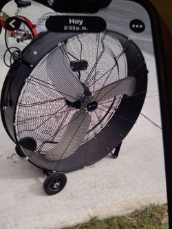 36" fan