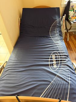 Hospital bed frame +  active 2 mattress