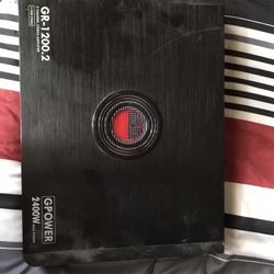 GR-1200.2 2400W Max Power Amp 