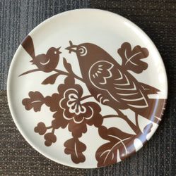 Thomas Paul Melamine Aviary Bird Platter Serving Tray