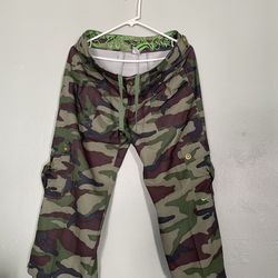 Vintage Y2K Nike Woodland Camo Cargo Pants - Women’s Large