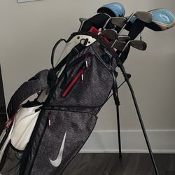 Golf Bag + Used Clubs