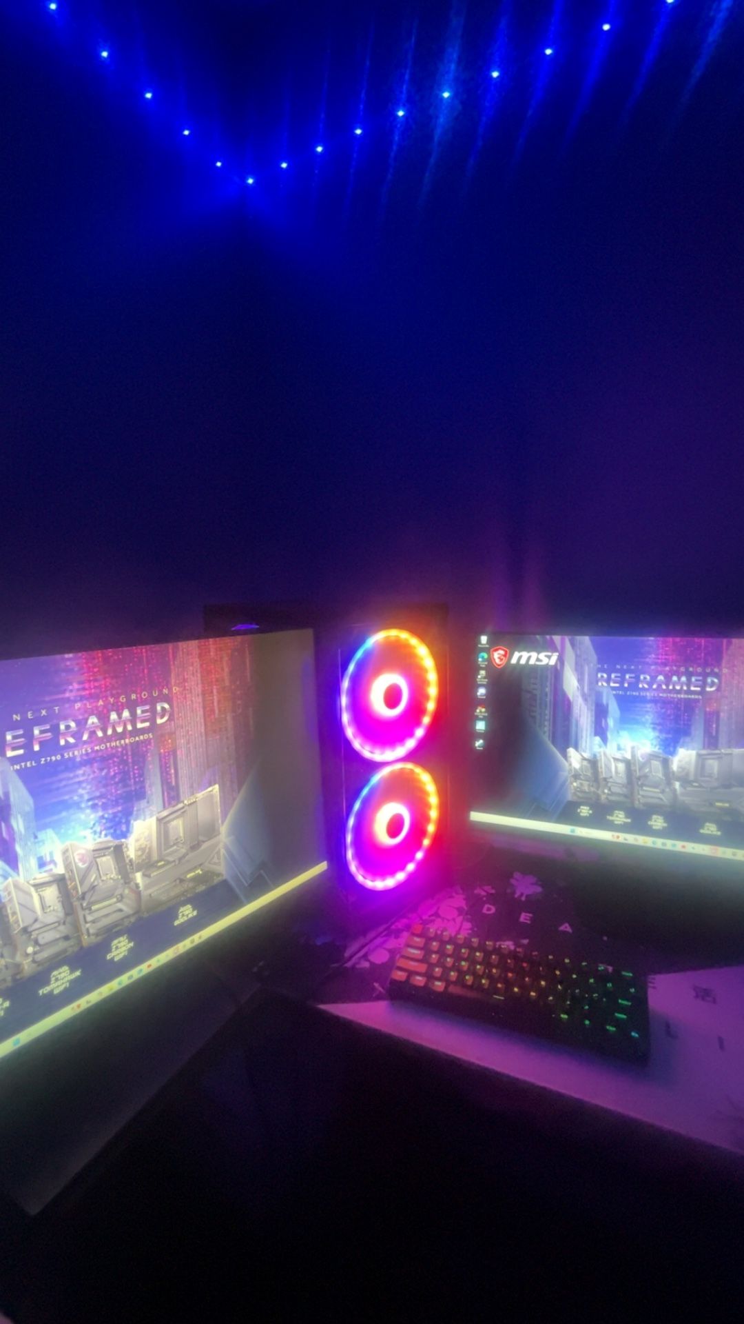PC + Dual monitor Setup ( 180 Hz & 144 Hz)