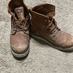 Men's Ariat 6" Rebar Wedge Boots Size 10 