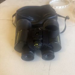 Bushnell PowerView 10x50 Wide Angle Binoculars 341 ft at 1000yds With Bag