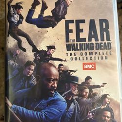 Fear Of walking Dead complete Boxed DVD NEW. UNUSED 