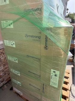New Armstrong Ceiling Tiles 2’x2’ Random Textured PP935A