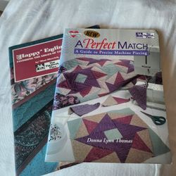 BOOKS ON QUILTING - SET OF TWO