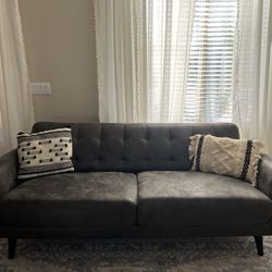 Charcoal MCM Sofa