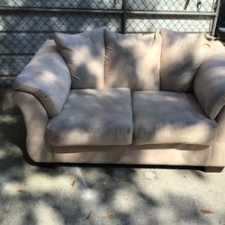 Loveseat Cream Color