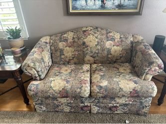 Vintage Couch and Love Seat Pair