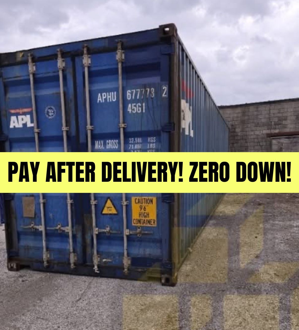  SHIPPING CONTAINERS