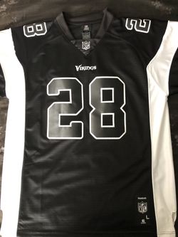 Adrian Peterson MN Vikings #28 Reebok football jersey