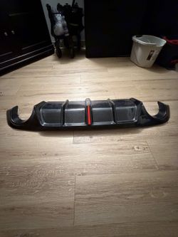 MRD Q50 Diffuser V2 for Infiniti Q50 2018+ Real Carbon Fiber Rear Bumper Rear Diffuser Rear Lips