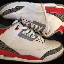 Jordan Retro 3 Fire Red