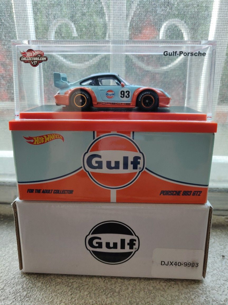 Hotwheels RLC Gulf Porsche 993 GT2