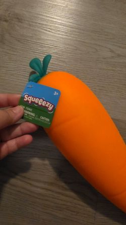 Jumbo Squishy Carrot
