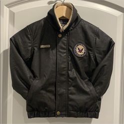 Boys Leather Jacket 