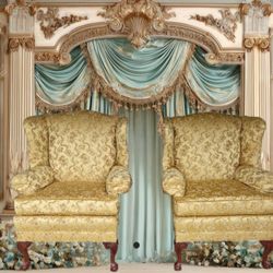 Chairs, Queen Anne Wing Style 