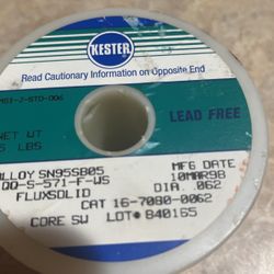 5 Lb. Lead Free Solder