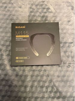 BUGANI Wireless Neck Bluetooth Speaker