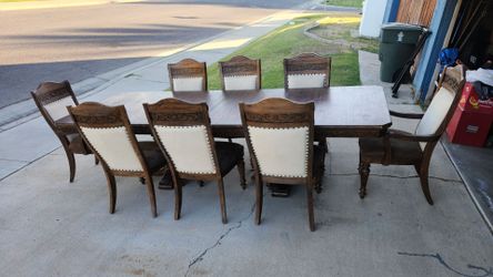 Luxury family dining table paid $2k