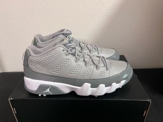Jordan 9 cool grey golf size 10