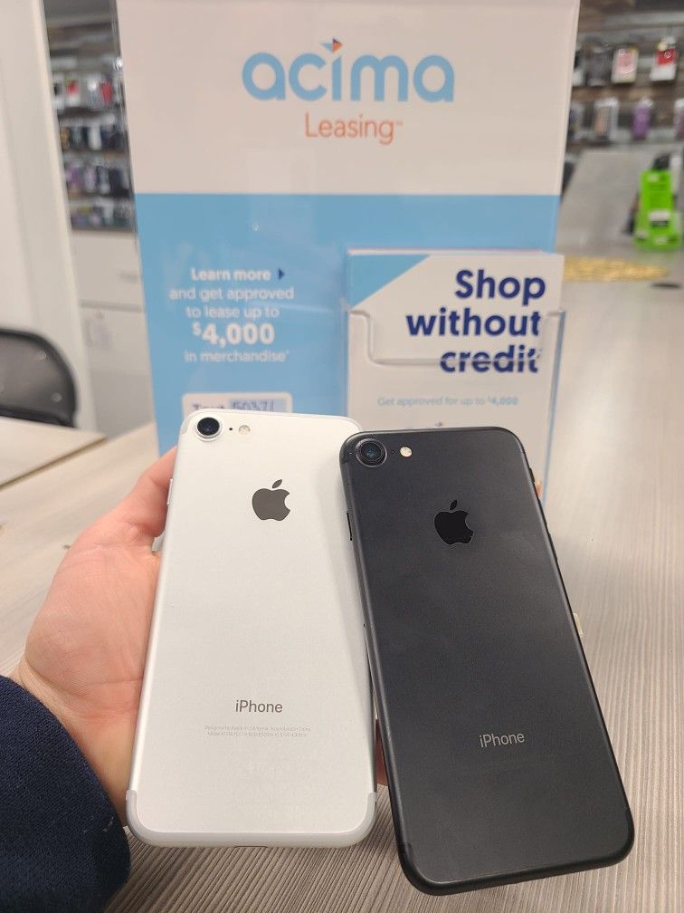Iphone 7 32gb  Unlocked, FREE Smartwach/ Headphones. Pay $1 Today Rest in payments. NO CREDIT NEEDED FINANCING