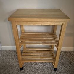 Wood MW cart